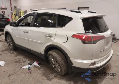 2016 Toyota Rav4 Hybrid Limited z USA, uszkodzony, nr VIN JTMDJREVXGD021822